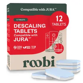 Roobi 850058451176 Jura Compatible Descaling Tablets. 12 Tablets For Automatic Es