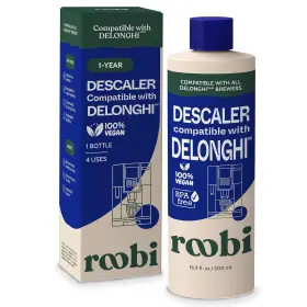 Roobi 860009394438 Delonghi Compatible Descaling Solution. Clean And Descale Your Coffee Mak