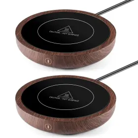 Xuu-rossesay-0652 Rossesay 2 Pack Coffee Mug Warmer Cup For Hot Drinks 36w Heating Plate With 4h Aut