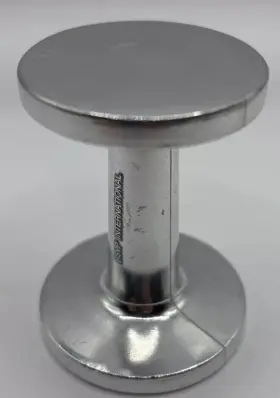 Rsvp International 053796800453 Espresso Tamper Cast Metal Alloy Dual Sided Gift Barista