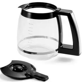 Ruioaw 611834325858 12-cup Replacement Glass Carafe Compatible With Cuisinart Coffee Maker 12 Cu