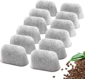 Ruoying 313038835811 12 Packs Cuisinart Coffee Maker Charcoal Filters Replacement Compatible With Al