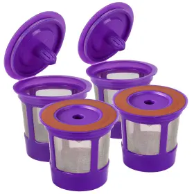 Ruoying 414731134361 Reusable Keurig K Cups Pod Coffee Filters For 2.0 And 1.0 Brewers Unive