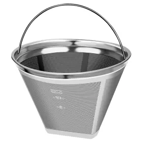 Ruoying 797550522969 #4 Reusable Permanent Cone Coffee Filters - 8-12 Cup For Cuisinart And Hamilton Be
