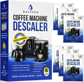 Rutledge Brands 744110794304 Descaling Powder 6 Uses For Coffee Machines Compatible With Breville Keurig