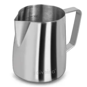 Saiveina Frother-001 Milk Frothing Pitcher 12 Oz Frother Jug Stainless Steel