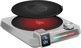 Cp74768-c006 Saker Coffee Mug Warmer Smart Candle With Temperature Display Adjustab