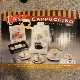 Ex45 Salton 082846033824 Cafe Cappuccino 20 Piece Bar Set Open Box See Photos