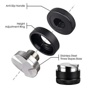 Santo 789964114885 58mm Coffee Distributor Espresso Distribution Tool/leveler 3 Angled #3