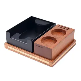 Sccodyero 751390596955 Espresso Knock Box And Tamping Station Accessories Organizer Fi