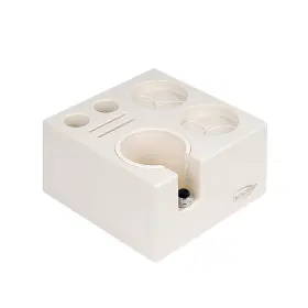 Sccodyero 751390597013 Espresso Tamper Station White Tamping Plastic Tamp Stand Portaf