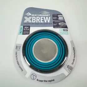 Sea To Summit 327868067343 X-brew Coffee Dripper Pacific Blue Camping Outdoor Drinking