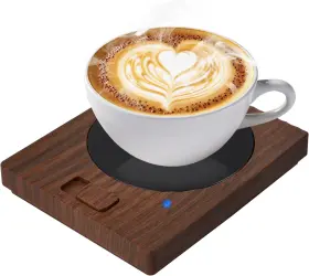 Sns-mug-1 Seains Electric Coffee Mug Warmer 2 Temp Settings For Desk No Cup Included