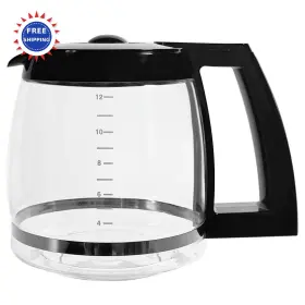 Go007cc Sendextra 12 Cup Replacement Glass Coffee Carafe For Cuisinart Maker Models Dcc
