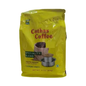 Shastha Foods 904305391288 Cothas Coffee South Indian Filter Pack Of 2 Each Pkt 1 Lbs 454 Gms