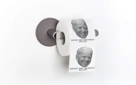 B08pcdq6mn Shots O Clock Funny Toilet Paper Joe Biden Sh We Go