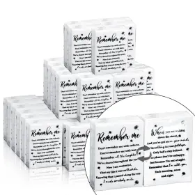 Qu-sinmoe-3792 Sinmoe 60 Bulk Funeral Tissues Keepsakes Memorial Facial Pocket Favor