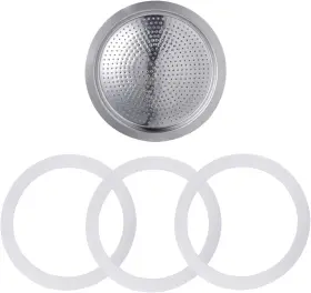 Sivaphe 313049180177 6 Cups Stovetop Espresso Coffee Maker Replacement Infuser Parts Only For