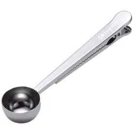 Zkhyx20 Skingwa Coffee Scoop With Bag Clip Multi-function Milk Powder Measuring Silver