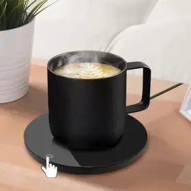 90240633 Smart Touch Tech Usb Coffee Cup Heater Mug Warmer - Keep Your Beverage