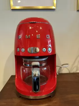 Smeg 812895021615 Drip Filter Coffee Machine Red 10 Cup