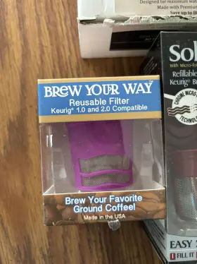 Solo 933483147640 Keurig Reusable Refillable Kcup Filters Bundle Of 6 Items #3