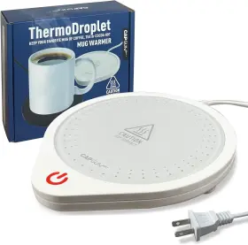 Somisgarden 705735265273 25w Electric Candle Warmer For Coffee Mugs 75 Heating And Auto Shut-off Spill