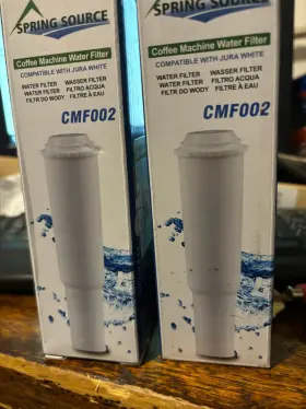 Cmf002 Spring Source Coffee Machine Water Filters Compatible Jura White 2 New