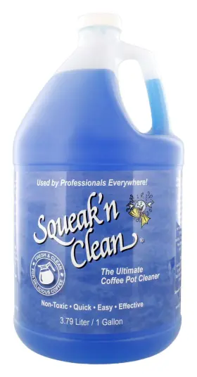 0100a Squeakn Clean Concentrated Coffee Pot Cleaner/food And Beverage Stain Remover - Over 20 Use