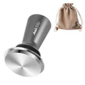 Staizhip 737706467560 51mm Espresso Tamper 100% Flat Stainless Steel Base Fits Premium Bari