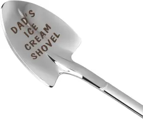 Ds01 Stormroo Gifts For Dad Men From Daughter Stocking Stuffers Ice Cream Spoon Silver