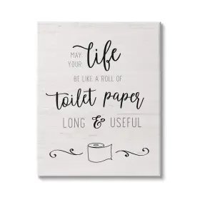 Stupell Industries 196216295023 Life Like Roll Long And Useful Phrase Designed By Natalie Carpentieri Canvas