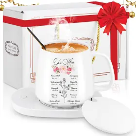 Ko-suclain-1062 Suclain Christian Coffee Mug With Warmer Set For Women 13.5 Oz Cup