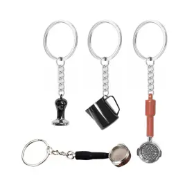Sungaze Coffee 765464937346 Miniature Barista Portafilter Bottomless And Frothing Pitcher Keyc