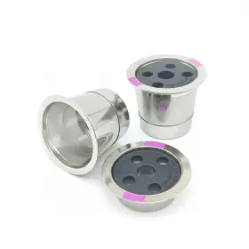 1059m Suny Smiling 2pack Stainless Steel Reusable K Cups For Eurig Supreme/plus/k Slim K-e-