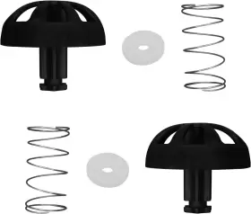 Surpouf 445046666620 2-pack Coffee Replacement Brew Basket Spring Loaded Stopper Kits Fits For Mr. Co