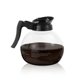 Sybo 860006669478 Coffee Pot Decanter 12cup Glass Black
