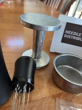 Ets06 Symtype Breville Espresso Machine Accessories Needle Distributor Thermometer Tamper Etc #3