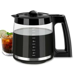 Syuebrew 726434843142 12-cup Glass Carafe Replacement Pot Compatible With Hamilton Beach Coffee Ma