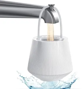 Kdf-55 Syvahome Glq-06 Bathtub Water Filter For Baby And Family Bath Ceramic White
