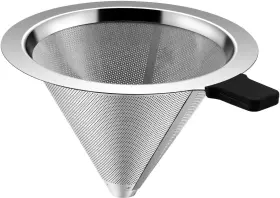 Tm-1130 Teemade Small Size Pour Over Coffee Filter Paperless Dripper Manual Reu