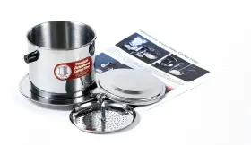 Thang Long 639112230236 2 Pack Vietnamese Coffee Filter Brewer. Great For Travel And Camping 11oz La #2