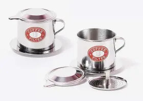 Thang Long 760842151161 Vietnamese Coffee Filter. Size Small To X-large. 1 Or 2 Pack Medium 8 Oz