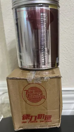 The Force Tamper 972404575207 With Wooden Handle - New Open Box
