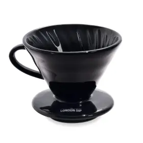 The London Sip 850039553219 Ceramic Coffee Dripper Pour Over Maker Slow Brewing Ac