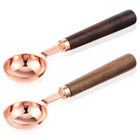 5350zesb5095 Thrymme 2pcs Coffee Scoop For Ground 6.57 Inch Coffees 15 Ml Rose Gold