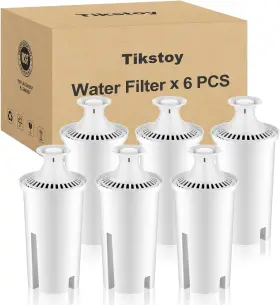 Lh005-a Tikstoy Water Fiter Replacement Fit For Brita Filter And Pitchers Pitcher