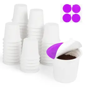 Kf-kcup4545 Tovecare 48 Count - Make Your Own K Cup Coffee Pods Disposable Fillable Emp