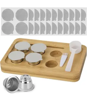Triplot 798107392257 Reusable Capsules For Nespresso 6 100 Tapas