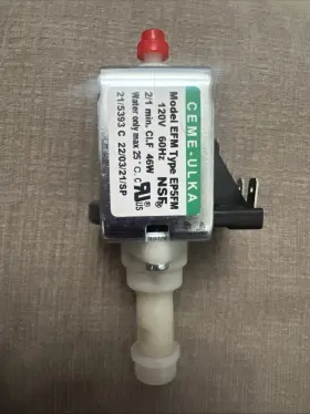 Sp0010241 Ulka Pump Model Efp5 120v 60hz 2/1 Minutes 52w For Breville Espresso